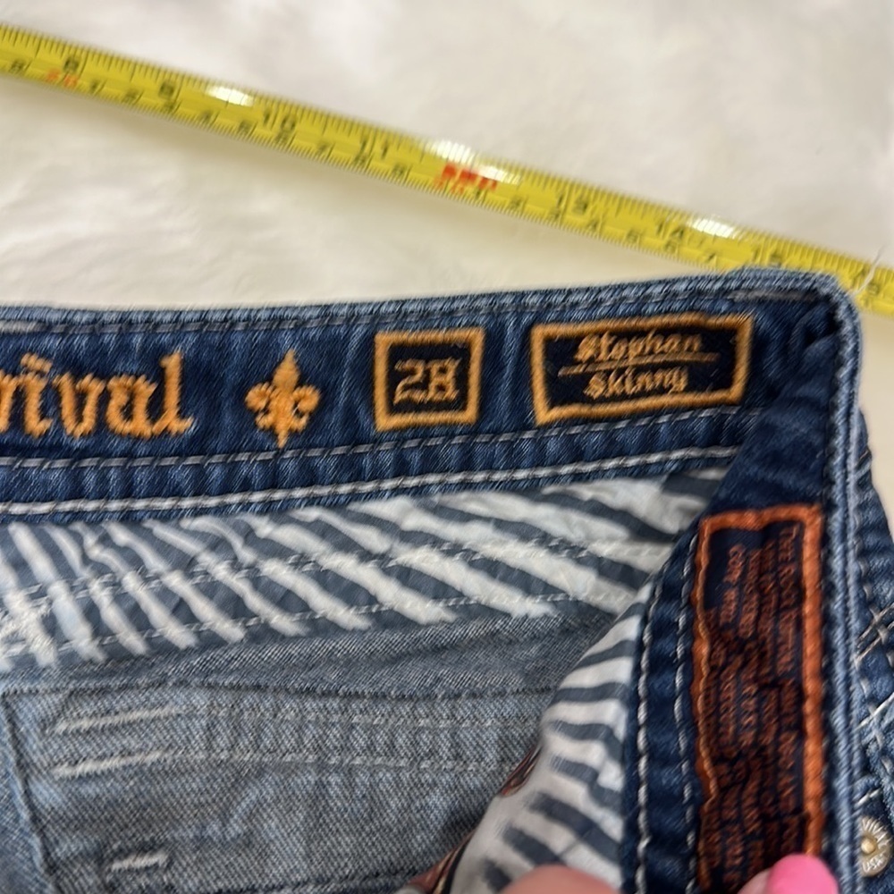 Rock revival Steffen skinny jeans, size 28/30 - Picture 15 of 17